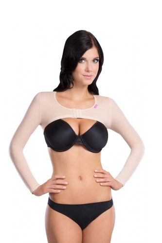 LIPOELASTIC® MGF Variant - Post Surgery Compression Full Body Garment Black